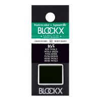 BLOCKX Watercolour Half Pan S2 165 Phtalo Green